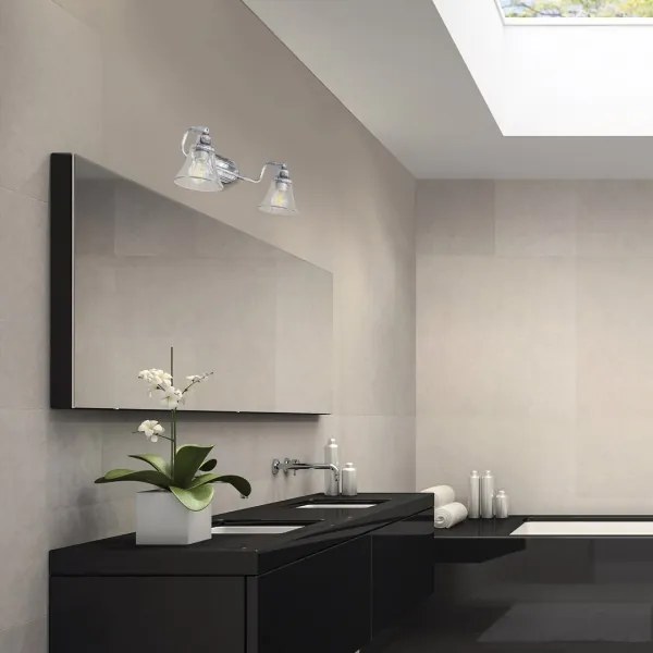 Rabalux 3208 - Kúpeľňové bodové svietidlo ANTOINE 2xE14/40W/230V IP44