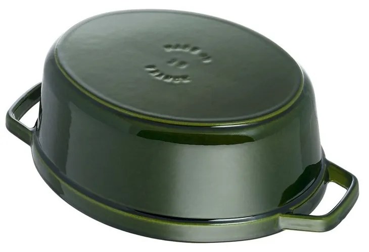 Staub Hrniec STAUB oválny 29 cm zelený 4,2l