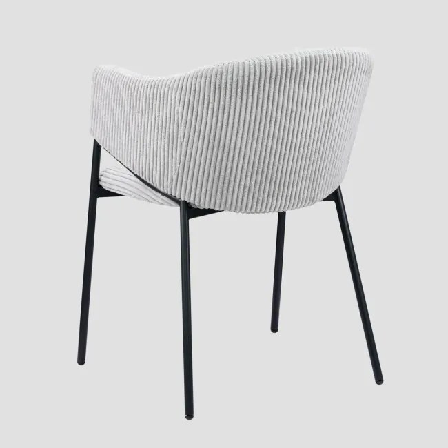 Jedálenská stolička PRAZER sivá 737954