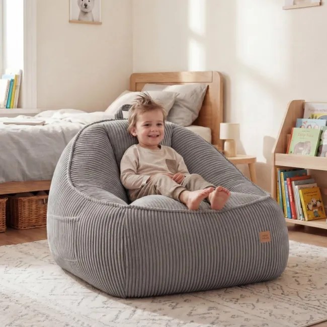 Sedací vak COMFY 4.0 sivý