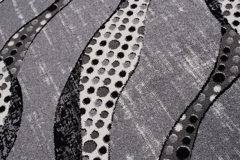 TA Koberec H094A ŠEDÁ JAWA O0X Rozmer: 80x150 cm