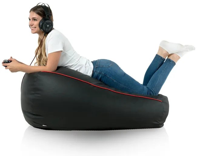 Vak GAMING - čierna ekokoža