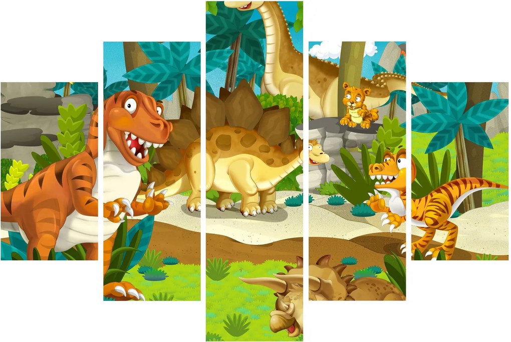 Obraz - Dinosauria (150x105 cm)