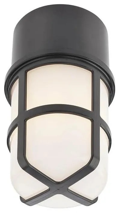 Redo 90195 - Vonkajšie bodové svietidlo TRITON 1xE27/28W/230V IP54 čierna