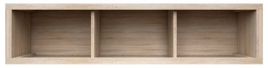 Tempo Kondela Visiaci regál 130, dub sonoma, NORTY TYP 17