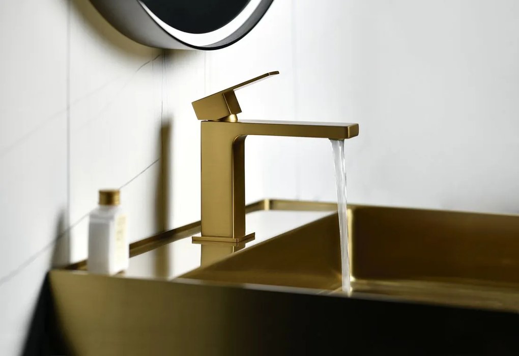 Sapho Sapho, CUBEMIX podomietková sprchová súprava s pákovou batériou, 2 výstupy, čierna mat, CM042B-01