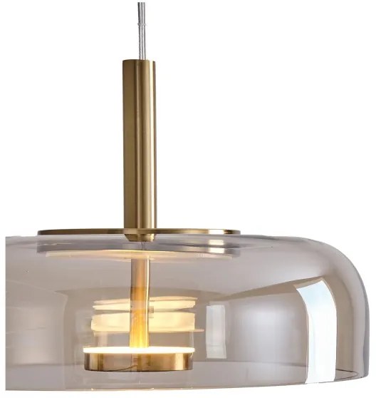 LED Luster na lanku LED/8W/230V 3000K pr. 30 cm