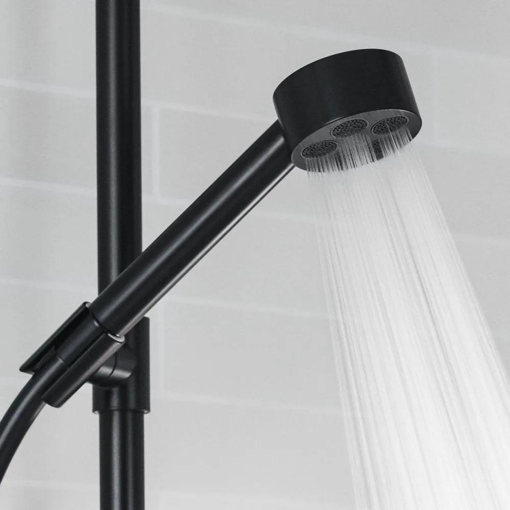 AXOR One ručná sprcha 1jet EcoSmart, priemer 73 mm, matná čierna, 48651670