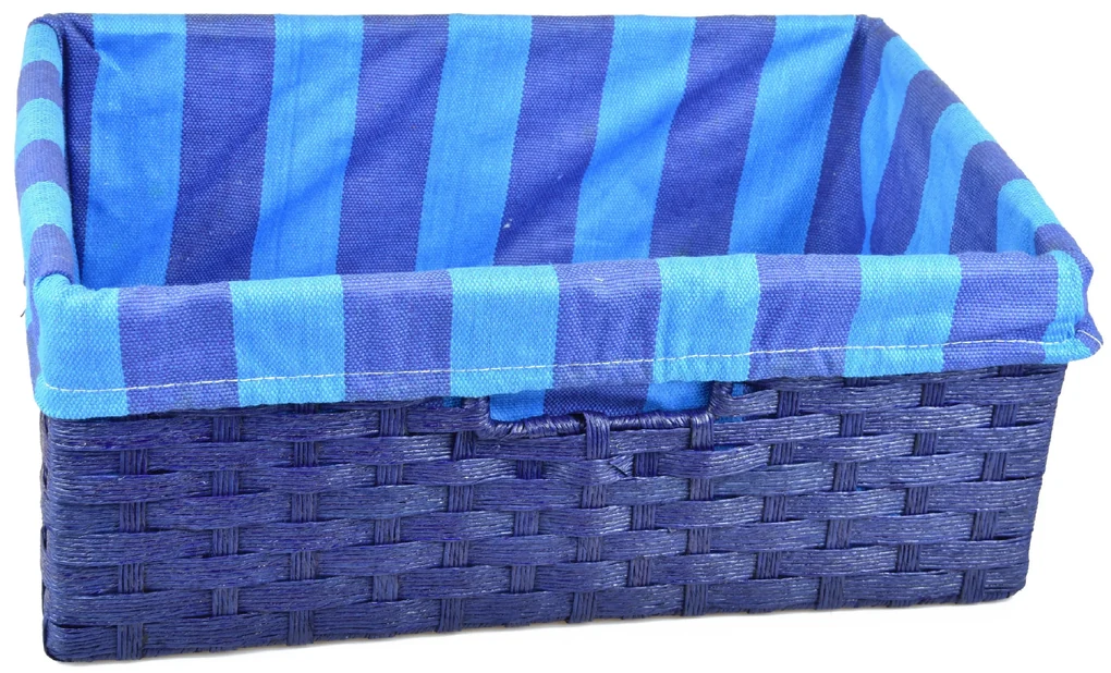 Úložný box modrý Rozmery (cm): 36x24, v. 13