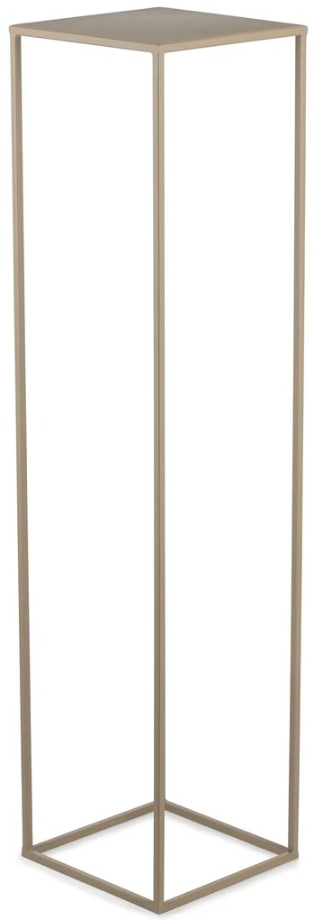 STOJAN NA KVETINÁČ SIMPLE 100X24X24 CM BÉŽOVÁ
