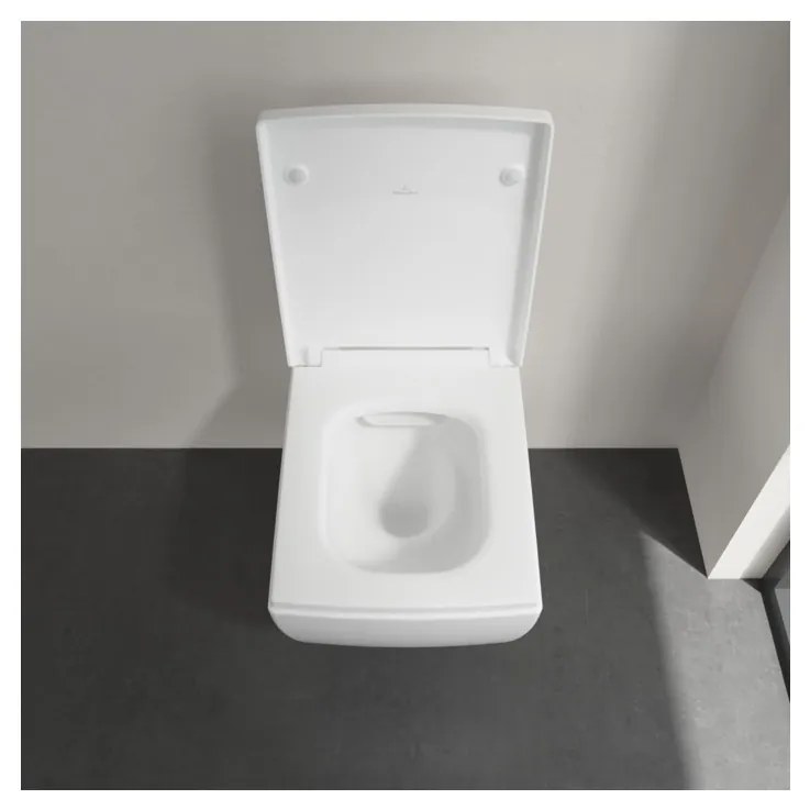 Villeroy & Boch Memento 2.0 - WC sedátko s poklopom, QuickRelease, Softclosing, alpská biela 8M24S101