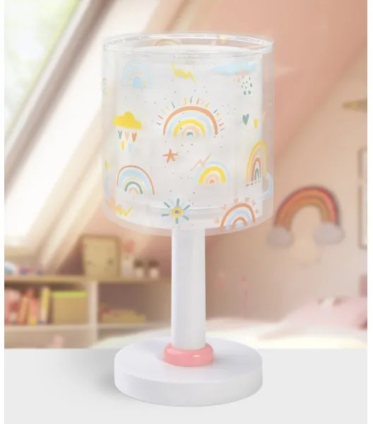 Dalber 41191 - Detská lampička RAINBOW 1xE14/8W/230V pestrofarebná