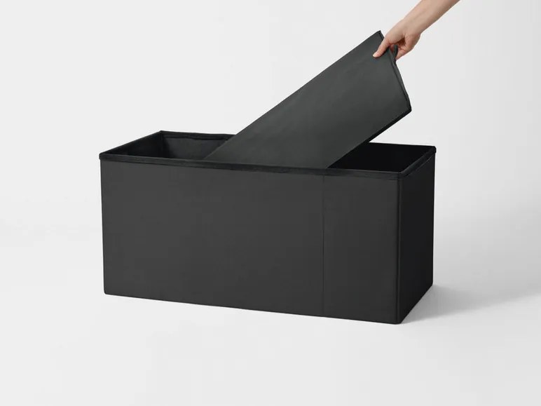 Livarno home Lavica s úložným priestorom (čierna) (100360471)