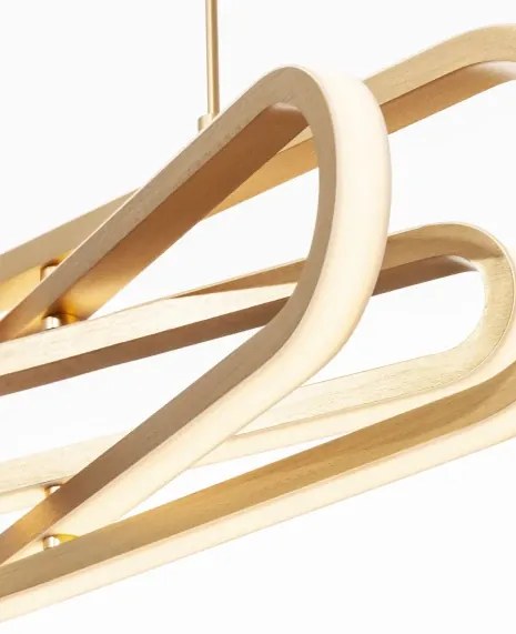 LED luster Arte 64 zlaté