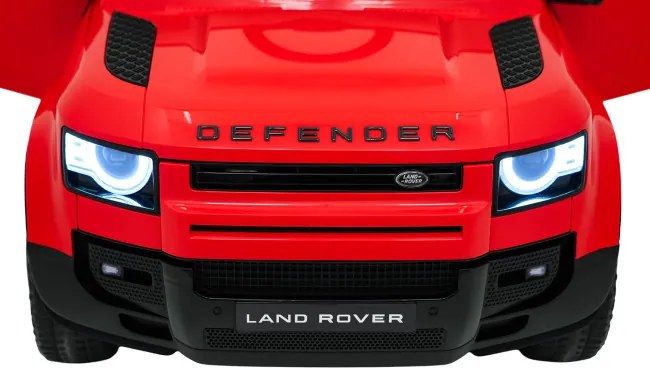 Elektrické autíčko Land Rover Defender červené