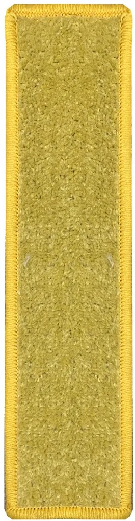 Betap koberce Behúň na mieru Eton 2019-502 žltý - šíre 60 cm s obšitím