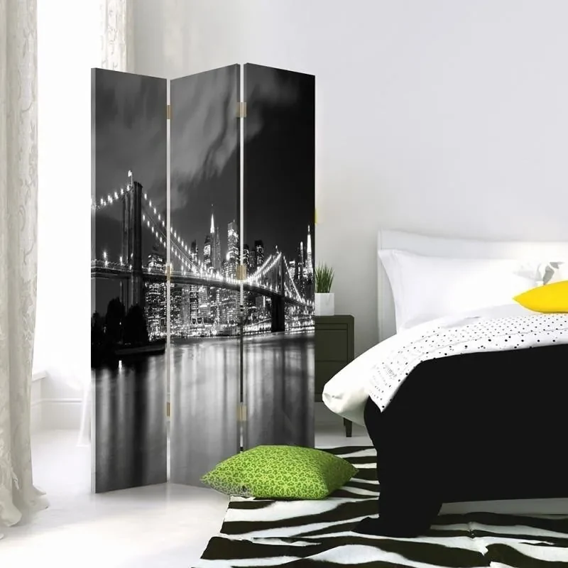Gario Paraván Panoráma Brooklynského mosta Rozmery: 180 x 170 cm, Prevedenie: Klasický paraván