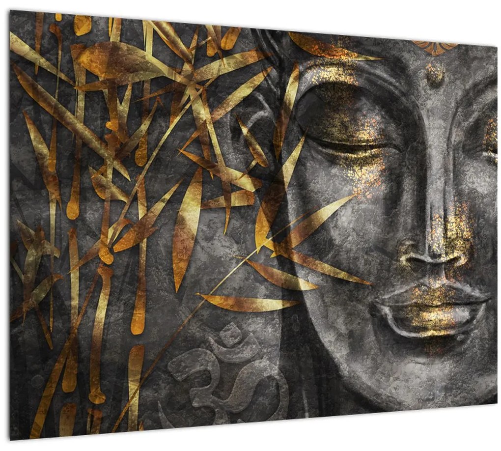 Sklenený obraz - Zjednotenie múdrostí (70x50 cm)