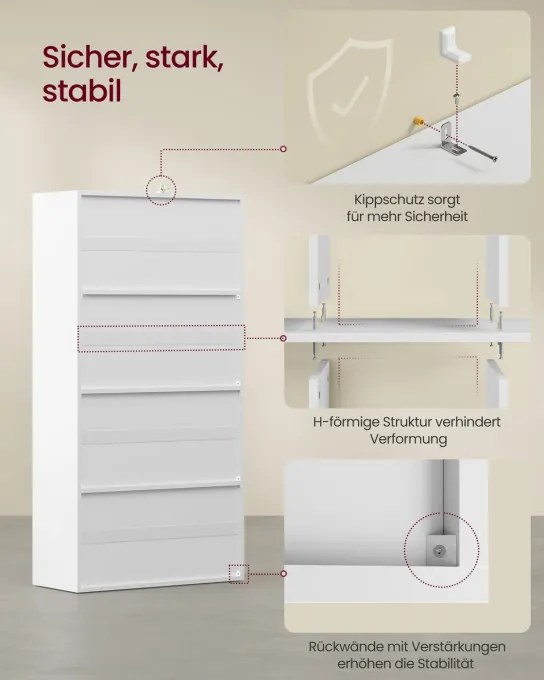 Policový regál LBC508WB01