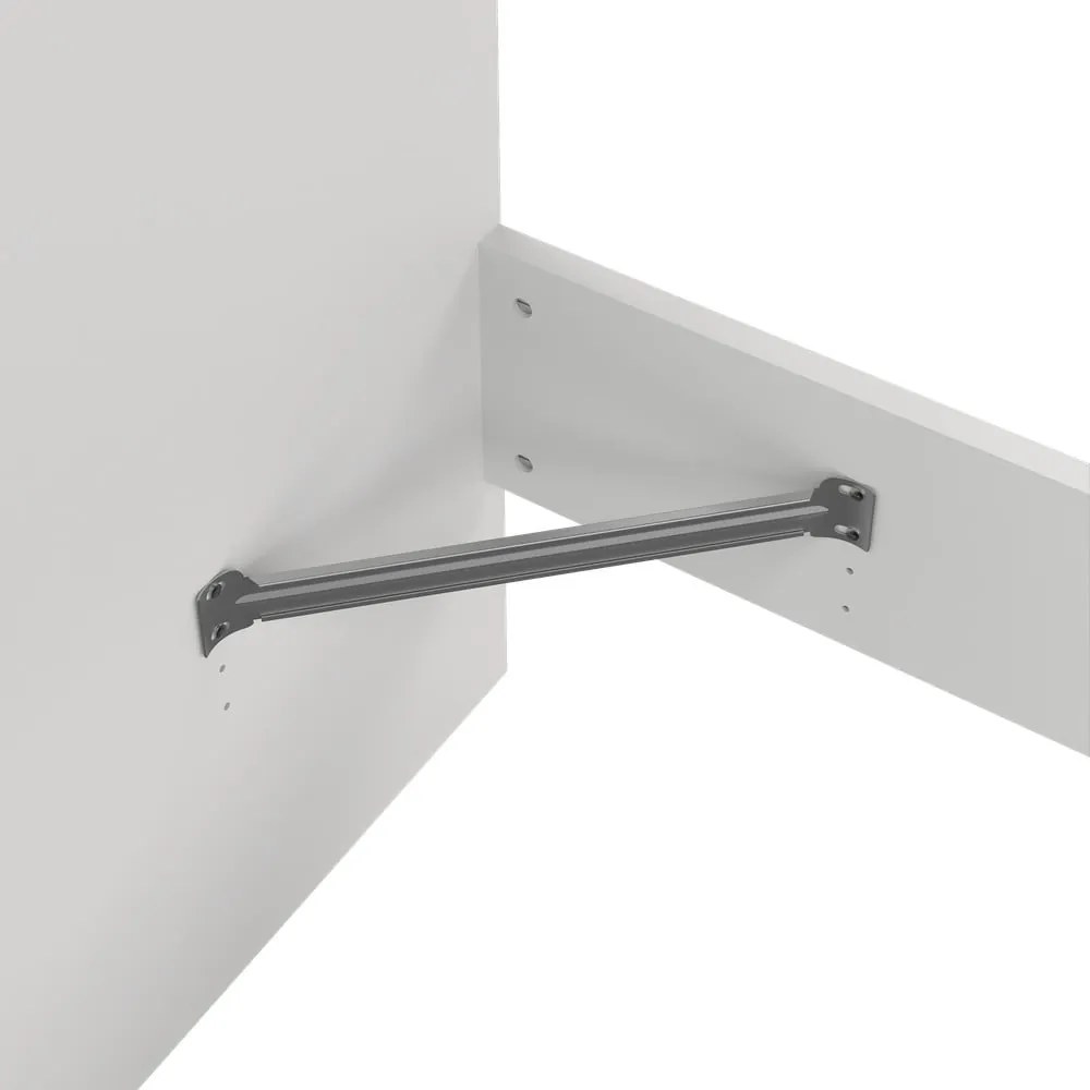 Biela jednolôžková posteľ 90x190 cm Naia – Tvilum