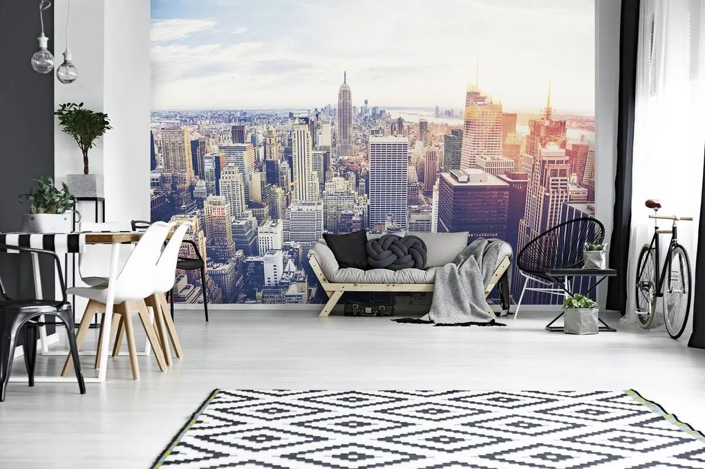 Fototapeta - Pohľad na New York City (254x184 cm)
