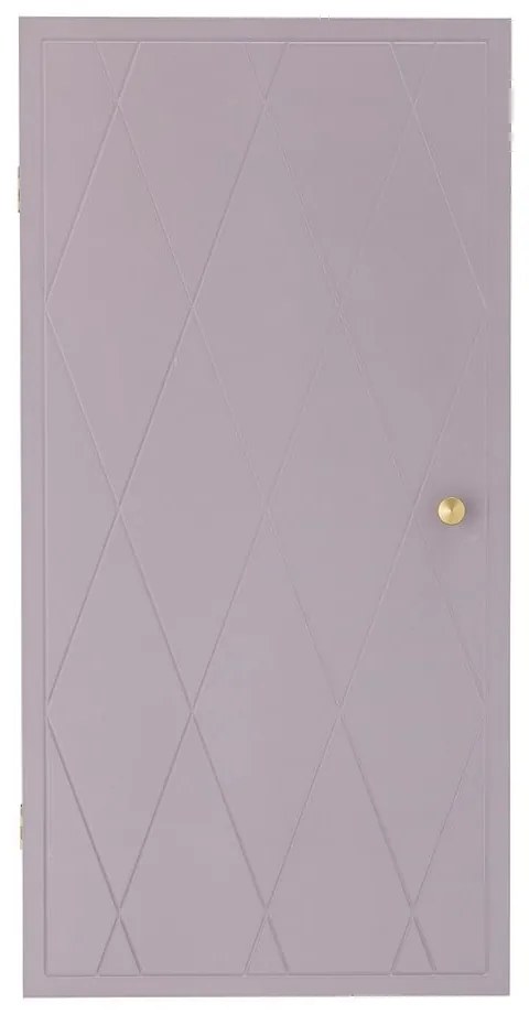 Fialová detská skrinka 40x80 cm Nell – Bloomingville Mini