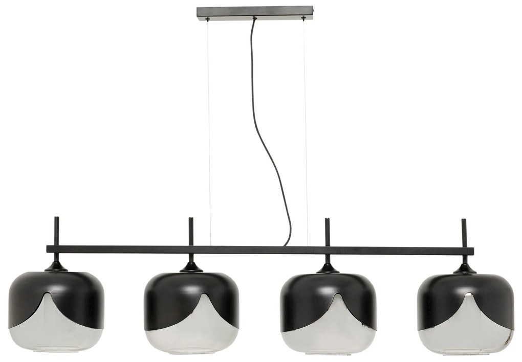 Goblet Quattro visiaca lampa čierna