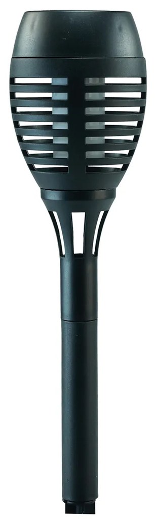 Solárna lampa LUNARA s efektom plameňa 48 cm