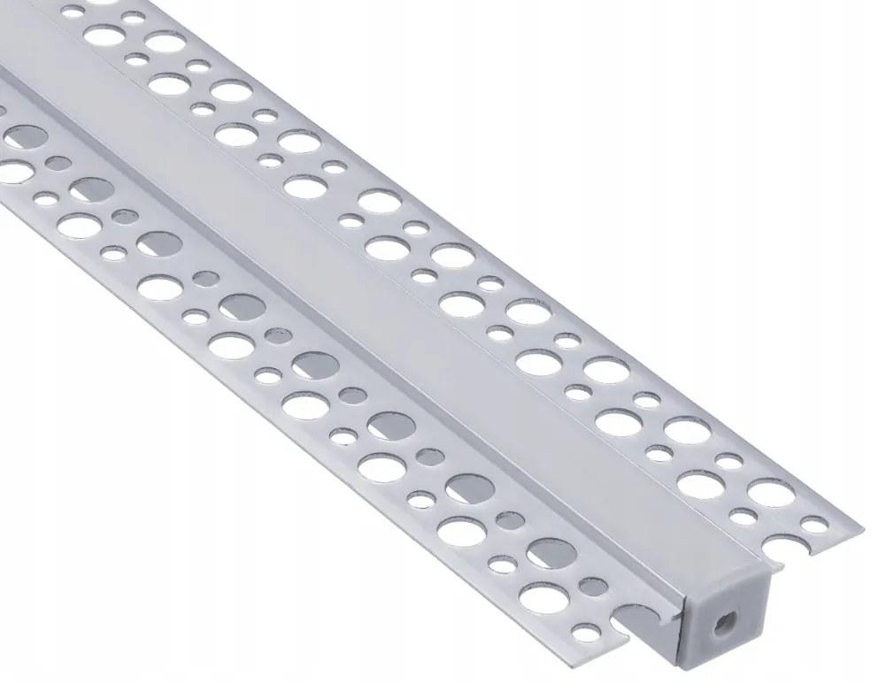 BERGE LED hliníkový profil zapustený 2m - sada