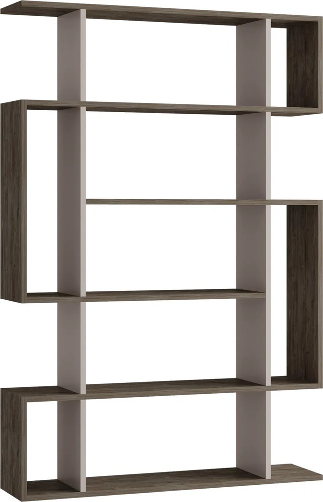 Knižnica Houseland Mito tmavohnedá/mocha