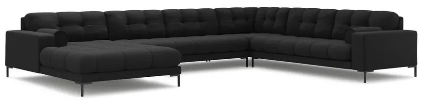 Tmavosivá rohová pohovka (pravý roh) Bali – Cosmopolitan Design