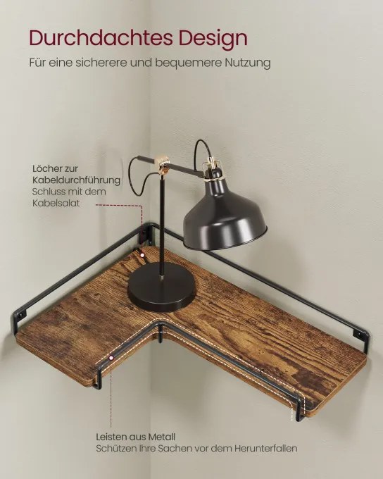 Sada troch rohových políc LLS833KD01