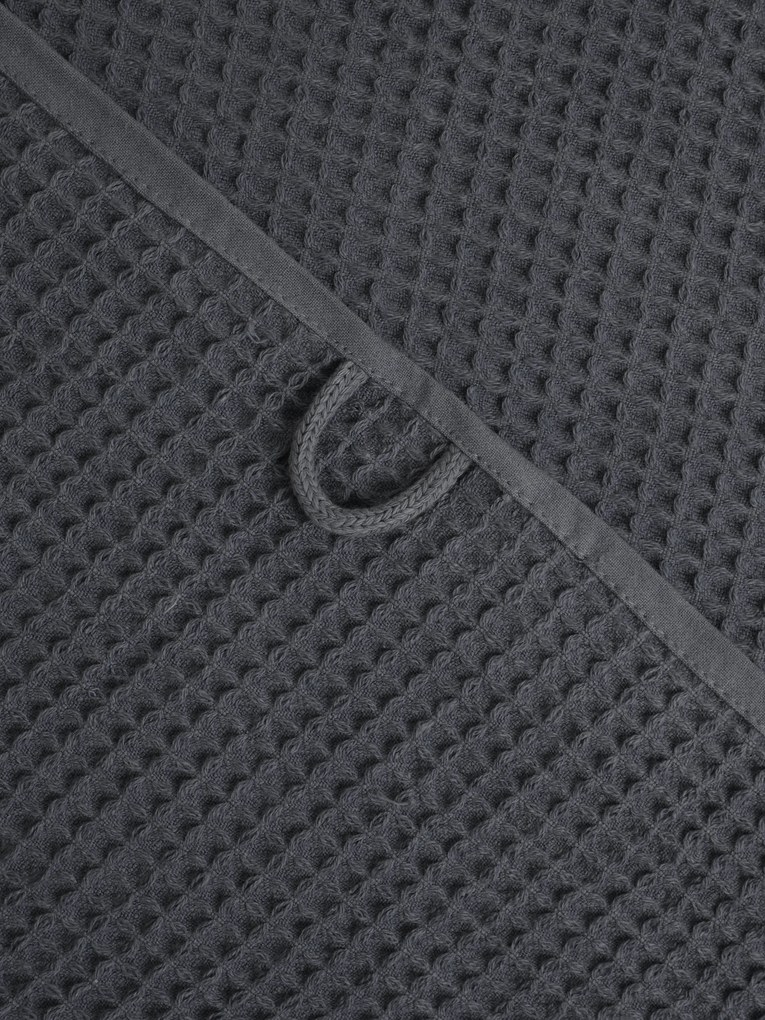 Vaflová osuška 70 × 140 cm ‒ Florencia tmavo sivá