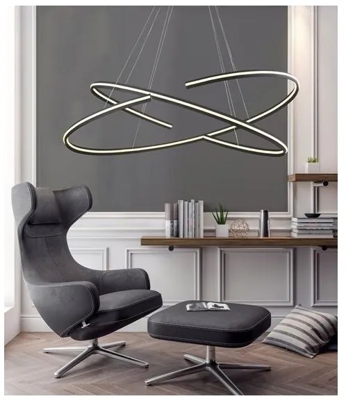 Azzardo AZ3356 - LED Stmievateľný luster na lanku ALESSIA LED/100W/230V