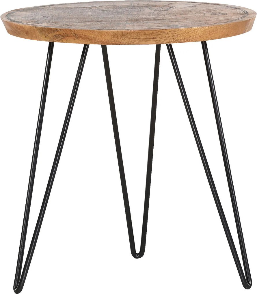 XXXLutz KONFERENČNÝ STOLÍK, prírodná farba, drevo, 46/46/48 cm Carryhome - Stolíky do obývačky - 001877013902