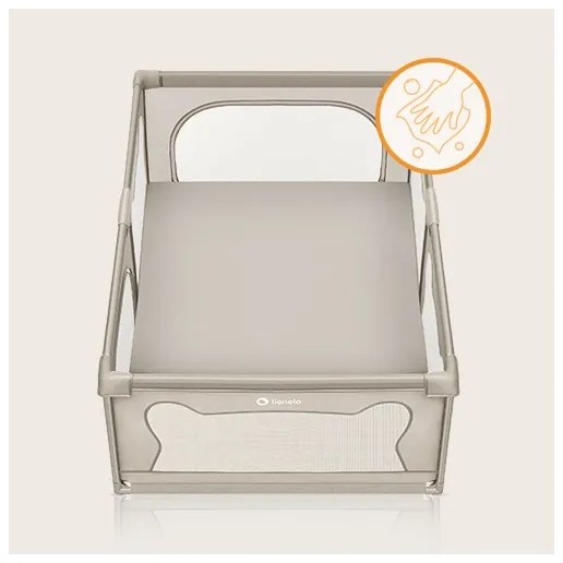 Lionelo - Hracia ohrádka WILLOW béžová