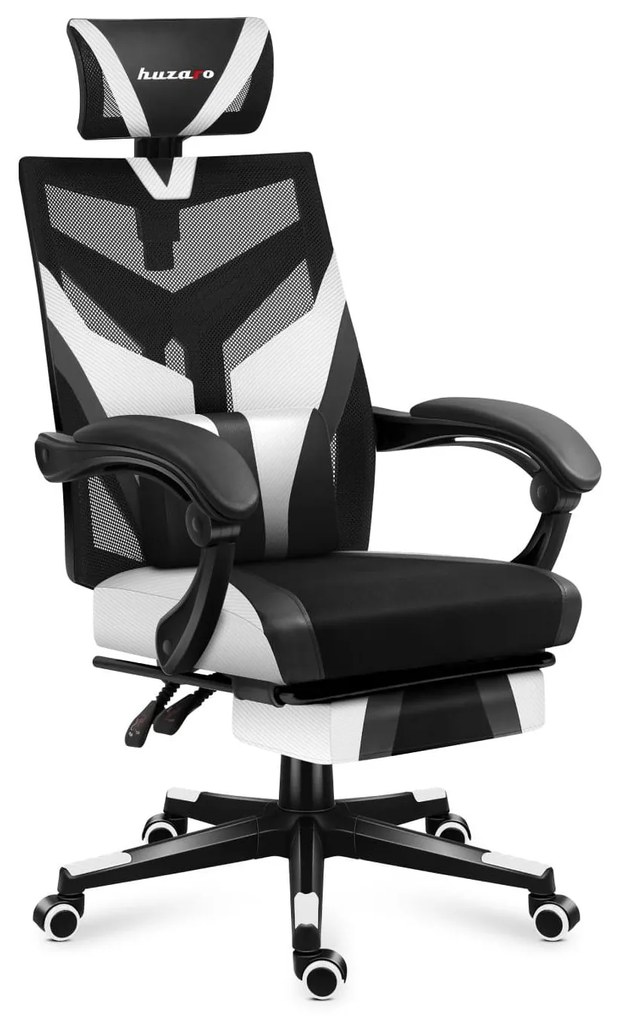 Herné kreslo Cruiser 5 (čierna + biela). Akcia -20%. Vlastná spoľahlivá doprava až k Vám domov. 1087453