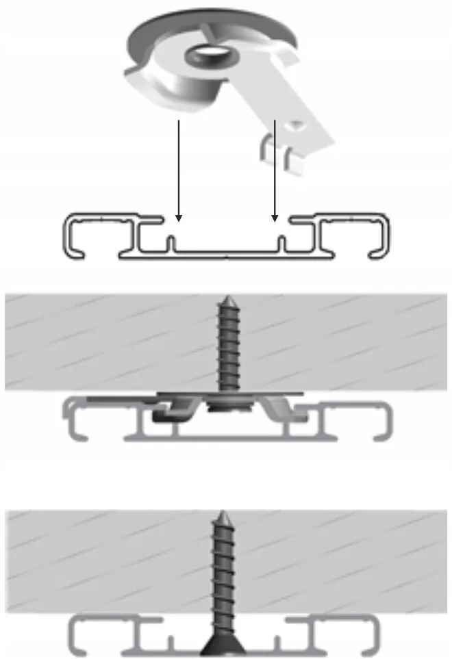 Dekorstudio Stropná hliníková dvojitá koľajnica SMALL Plus Dĺžka: 580cm, Typ príslušenstva: Bežce AS + Francúzsky háčik