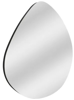 Nástenné zrkadlo BESSO 60x60 cm čierna