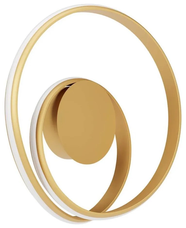 Redo 01-4355 - LED stmievateľné nástenné svietidlo TORSION LED/30W/230V zlaté