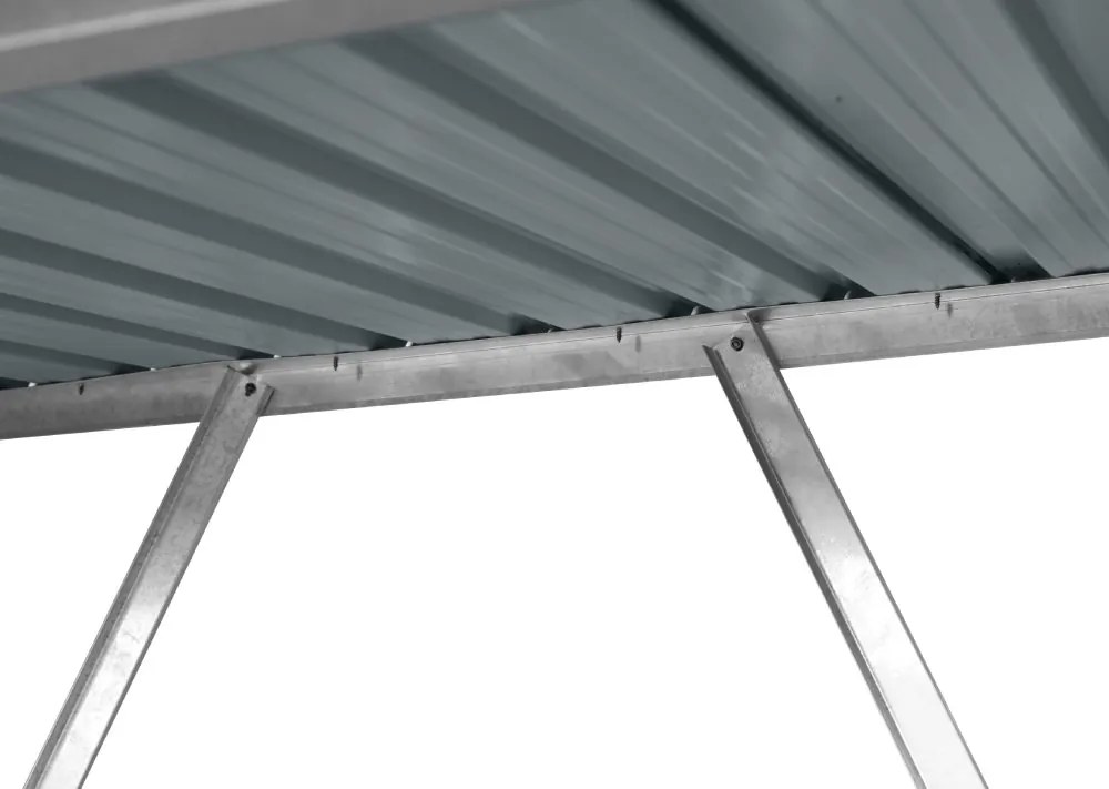 BestBerg D-1A záhradný strom / 1,5 m² / 163 x 89 x 154 cm / sivá