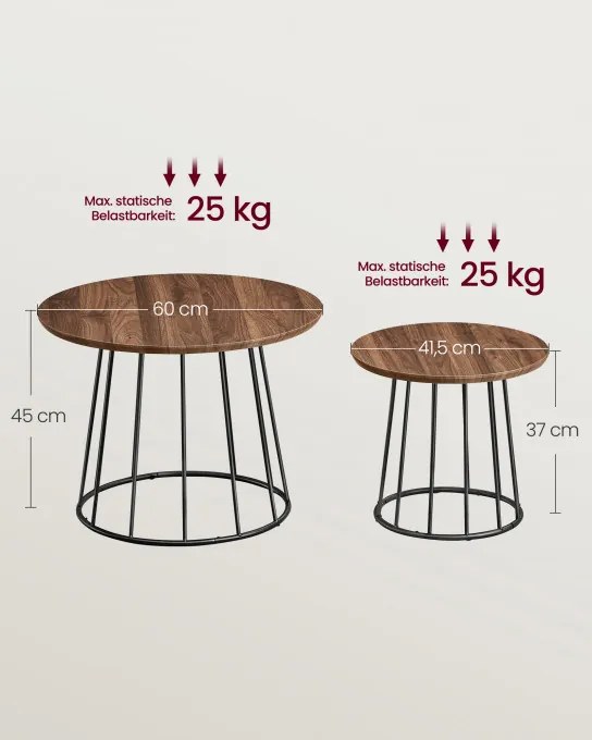 Set konferenčných stolíkov LCT045K43