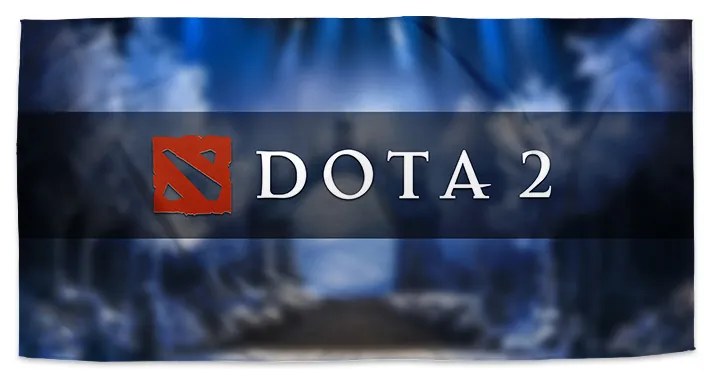 Sablio Ručník DOTA 2 Modrá - 70x140 cm