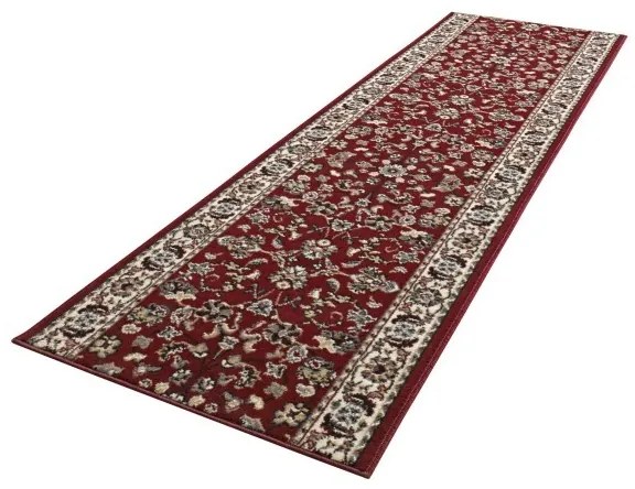 Hanse Home, Behúň Basic 102487, 80x350, červená, chodba / predsieň