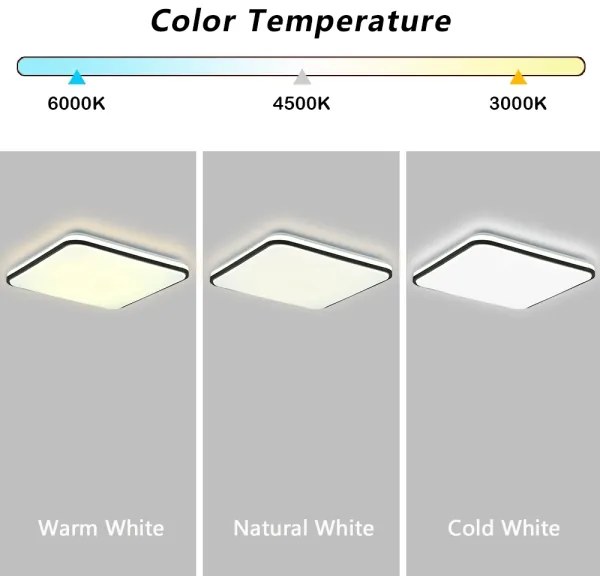 Brilagi - LED Stmievateľné svietidlo SMART LED/28W/230V 40x40 cm Wi-Fi Tuya + DO