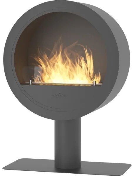 InFire - BIO krb pr. 70 cm 3kW čierna