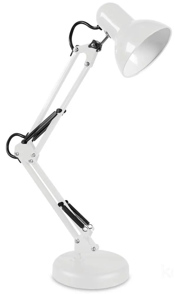 Stolná lampa AURIQ 1xE27/60W/230V biela