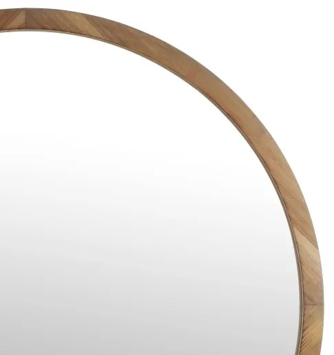 Eglo 425038 - Nástenné zrkadlo BANI pr. 70 cm hnedá