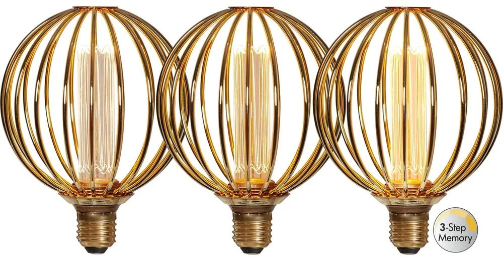 Teplá LED žiarovka so stmievačom E27, 4 W Soft Glow – Star Trading