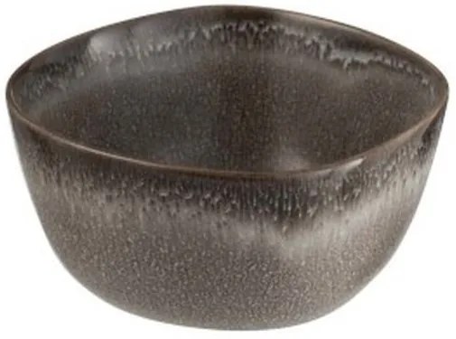 Šedo-hnedá miska Louise taupe - 11 * 12 * 6cm